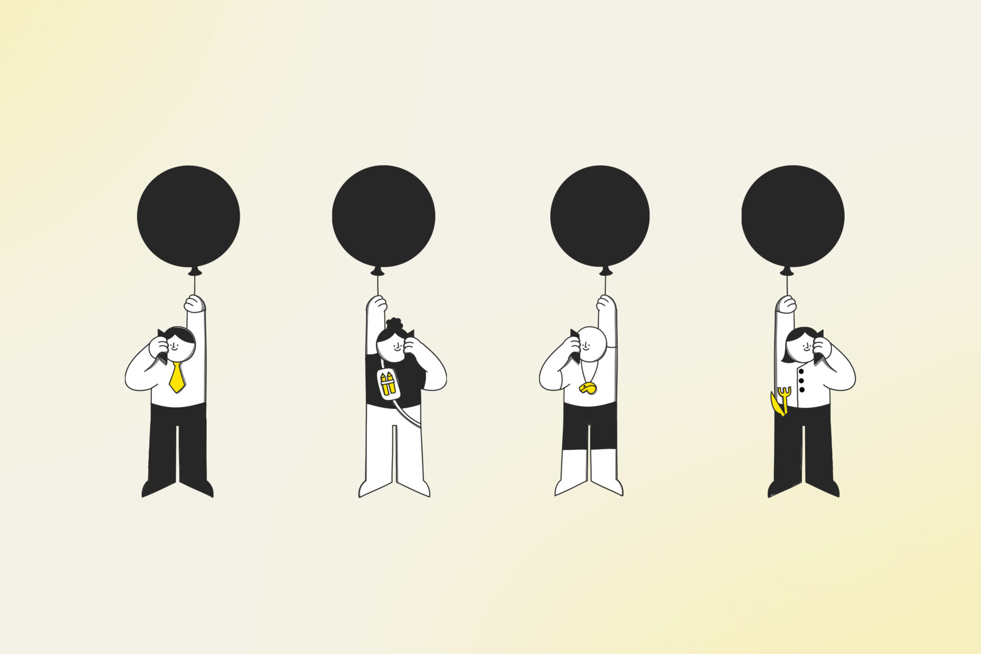 Air Landline Characters